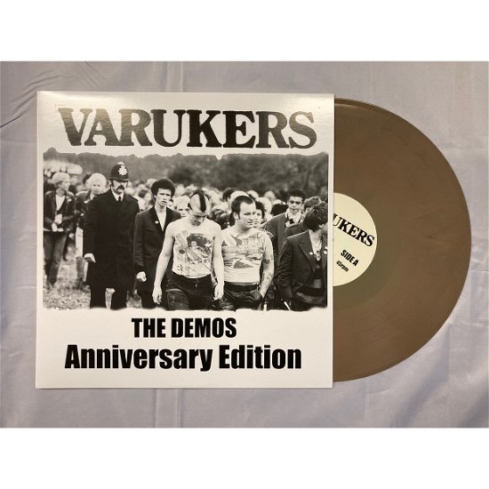 Cover for The Varukers · The Demos (Anniversary Edition) (Brown Marble Vinyl) (LP) [Anniversary edition] (2020)