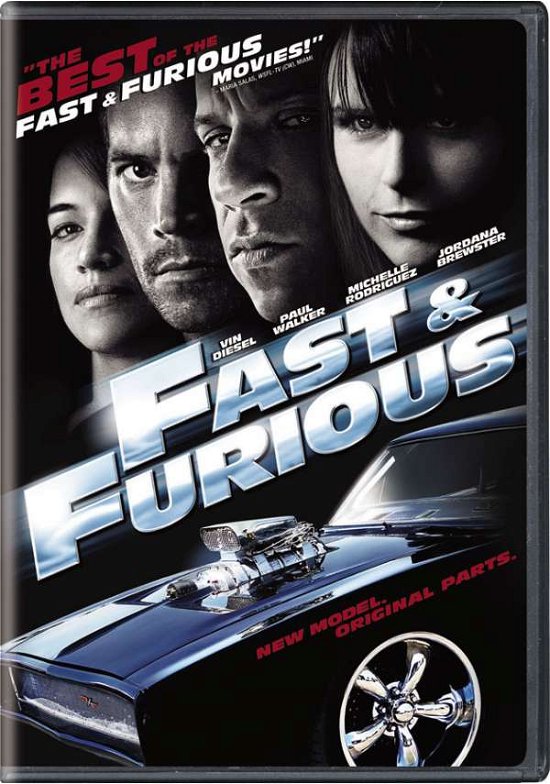 Cover for Fast &amp; Furious (DVD) (2009)