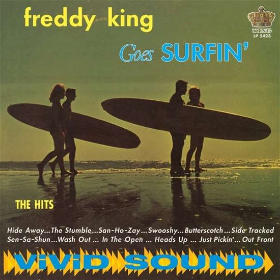 Cover for Freddie King · Freddy King Goes Surfin' (LP) [Coloured edition] (2019)