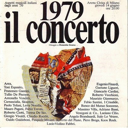 Cover for 1979 Il Concerto: Omaggio a Demetrio Stratos / Var (LP) (2019)