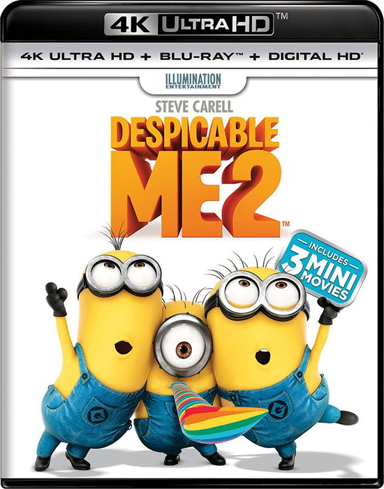 Cover for Despicable Me 2 (Blu-ray) (2017)