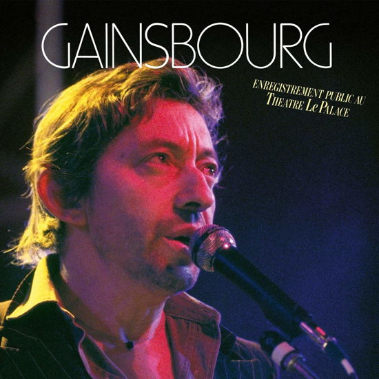Cover for Serge Gainsbourg · Enregistrement Public Au Theatre Le Palace (LP) (2020)