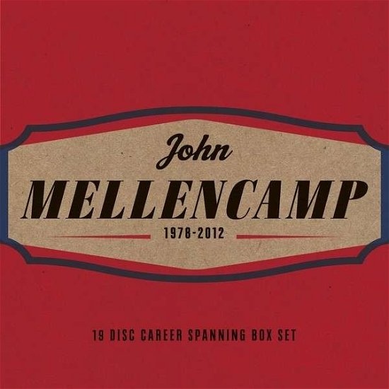 Cover for John Mellencamp · 1978 to 2012 (CD) [Ltd. edition] [Box set] (2016)