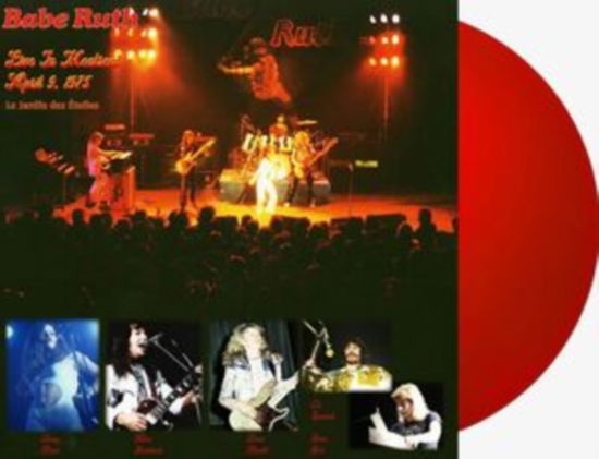 Live In Montreal April 9. 1975 (Red Vinyl) - Babe Ruth - Música - RENAISSANCE RECORDS - 0630428093416 - 9 de agosto de 2024