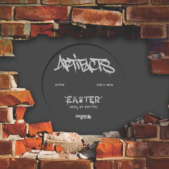 Cover for Artifacts · Easter / Instrumental (7&quot;) (2017)