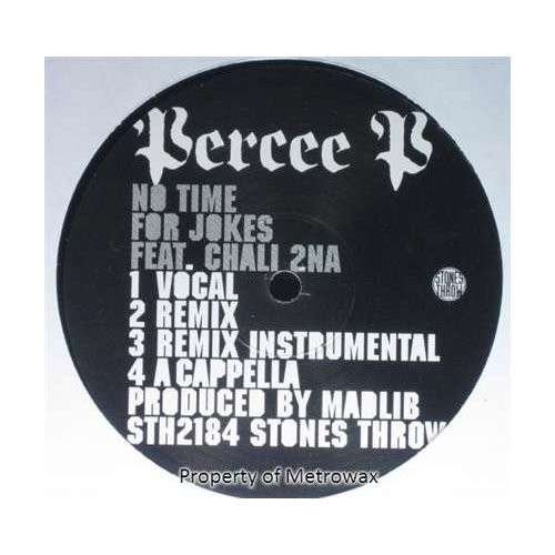 Cover for Percee P · No Time For Jokes (LP) (1990)