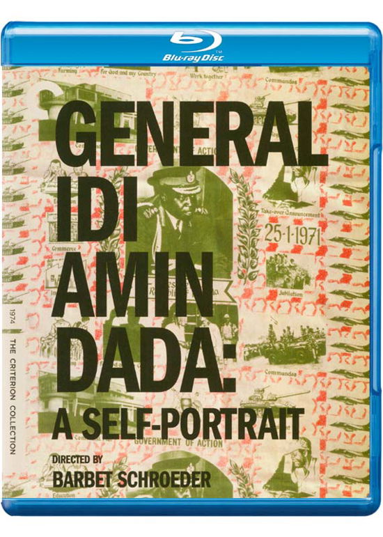 Cover for Criterion Collection · General Idi Amin Dada: Self Portrait/bd (Blu-ray) (2017)