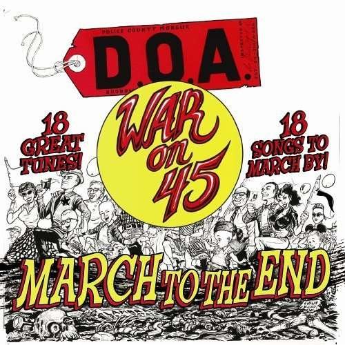 Cover for Doa · War on 45 (12&quot;) (1994)