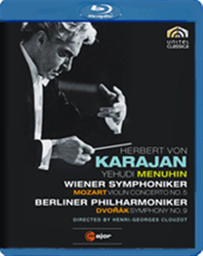 Cover for Karajan,herbert Von / Menuhin / Bpo / Vso · Violin Concerto 5 / Symphony 9 (Blu-ray) (2010)