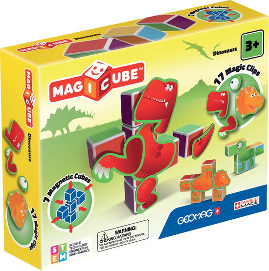 Magicube - Dinosaurs - Geomag 141 - Merchandise - Geomag - 0871772001416 - February 7, 2019