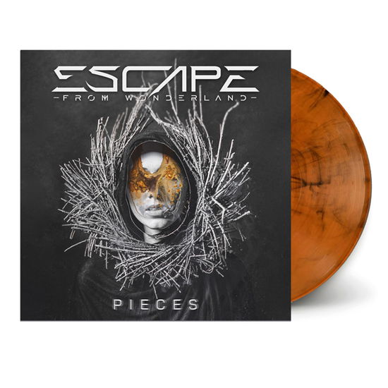 Cover for Escape from Wonderland · Pieces (Orange / Black Marbled Vinyl) (LP) [Coloured edition] (2023)