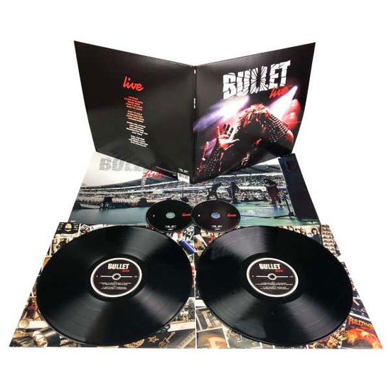 Live (2lp+2cd) - Bullet - Música - STEAMHAMMER - 0886922675416 - 5 de julho de 2019