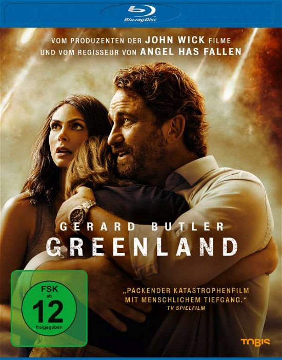 Cover for Butler Gerard - Baccarin Morena · Greenland BD (Blu-ray) (2021)