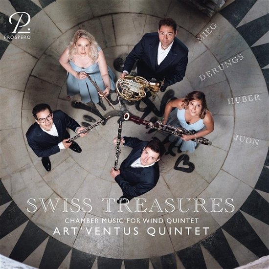 Cover for Art Ventus Quintet · Swiss Treasures (CD) (2023)