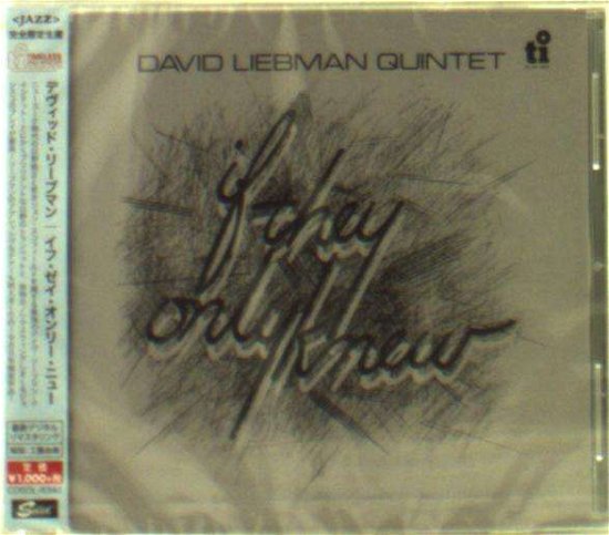 Cover for David Liebman · If They Only Knew (CD) [Japan Import edition] (2015)
