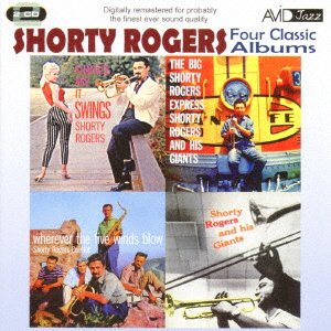Cover for Shorty Rogers · Rogers - Four Classic Albums (CD) [Japan Import edition] (2016)