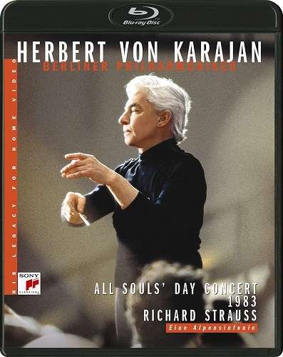 Cover for Herbert Von Karajan · R.strauss Eine Alpensinfonie - All Souls` Day Concert 1983 (MBD) [Japan Import edition] (2019)