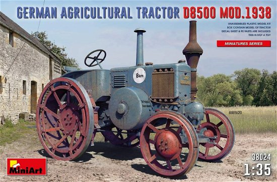 Cover for MiniArt · German Agricultural Tractor D8500 Mod. 1938 1:35 (9/20) * (Toys)