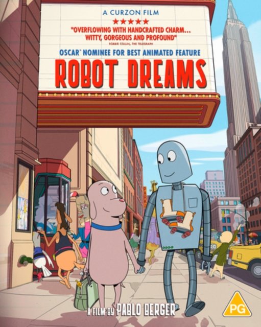 Cover for Robot Dreams BD · Robot Dreams (Blu-ray) (2024)