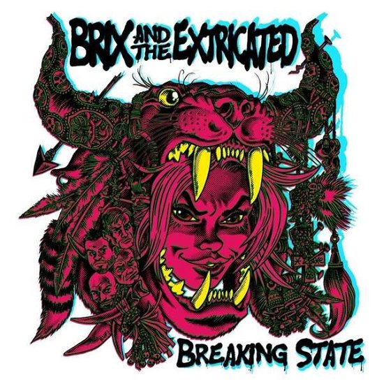 Cover for Brix &amp; The Extricated · Breaking State (LP) [Coloured edition] (2019)