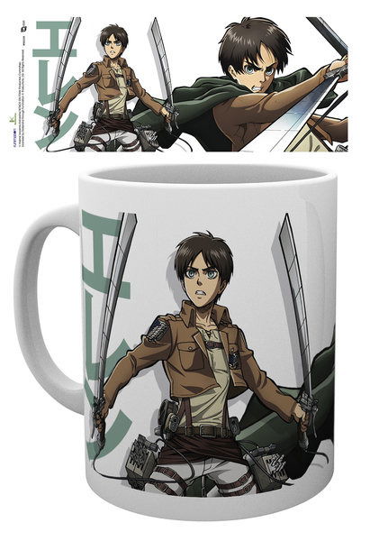 ATTACK ON TITAN S2 - Eren - Mug 300ml - P.Derive - Mercancía - Gb Eye - 5028486385416 - 4 de mayo de 2021