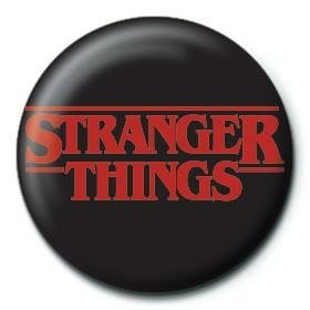 Logo - Button Badge 25mm - Stranger Things - Merchandise -  - 5050293753416 - 28. oktober 2020