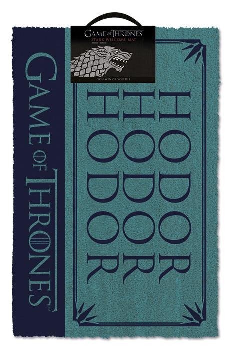 Game of Thrones - Hodor Door Mat - Pyramid - Merchandise - GAME OF THRONES - 5050293852416 - April 12, 2019