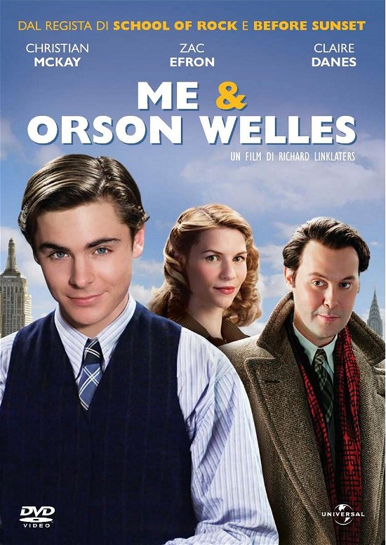 Cover for Richard Linklater · Me &amp; Orson Wells (DVD)