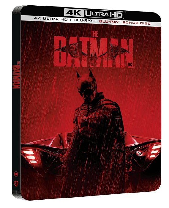Cover for Batman, The  Steelbook Sos (4k Ultra Hd + Blu-Ray) · Excl (Blu-ray)