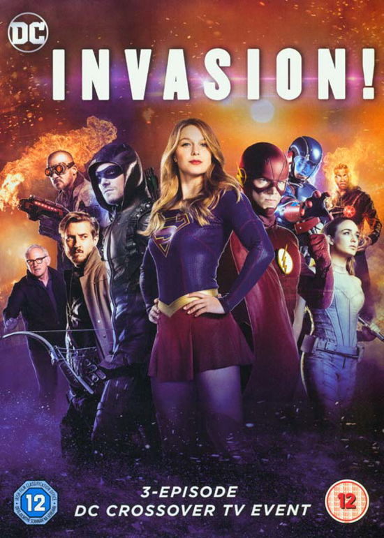 DC Crossover Event - Invasion - Invasion Dc Crossovers Dvds - Film - Warner Bros - 5051892210416 - 14. august 2017