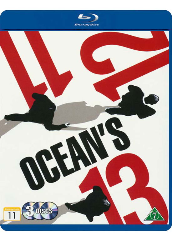 Cover for Ocean's · Ocean's Eleven,Twelve,Thirteen (Blu-ray) (2011)