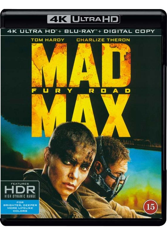 Cover for Mad Max: Fury Road (4K UHD + Blu-ray) (2016)