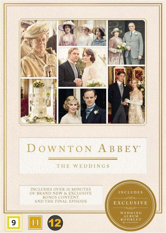 Cover for Downton Abbey · The Weddings + Bonus Materiale (DVD) (2017)