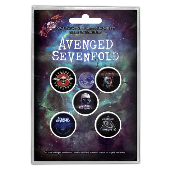 Cover for Avenged Sevenfold · Avenged Sevenfold Button Badge Pack: The Stage (MERCH) (2019)