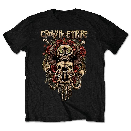 Crown The Empire Unisex T-Shirt: Sacrifice (Retail Pack) - Crown The Empire - Mercancía - Bandmerch - 5056170629416 - 