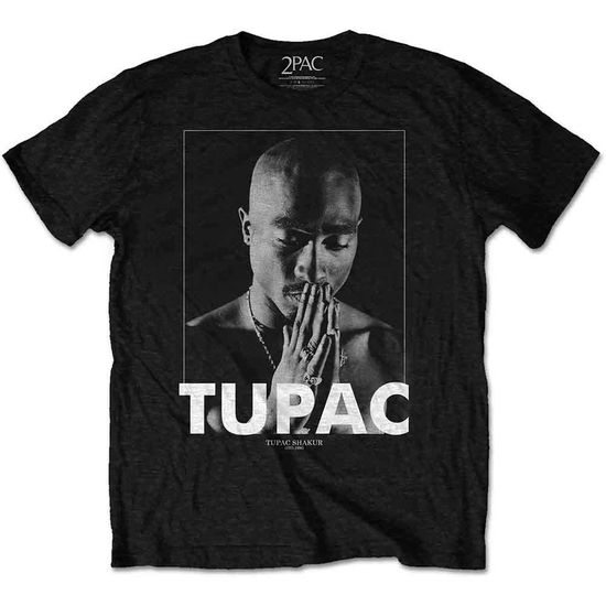 Cover for Tupac · Tupac Unisex T-Shirt: Praying (Black) (T-shirt) [size XXL] [Black - Unisex edition] (2019)