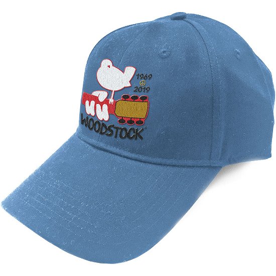 Cover for Woodstock · Woodstock Unisex Baseball Cap: Logo (Kläder) [Blue - Unisex edition]