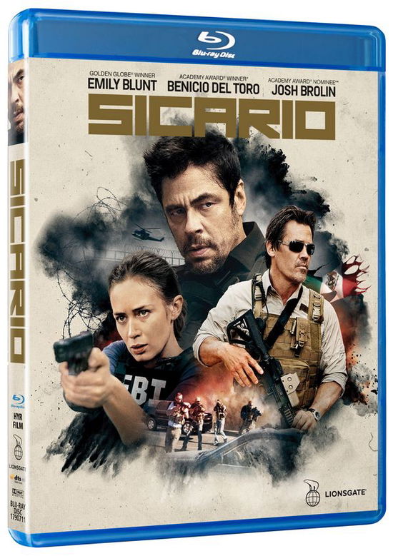 Cover for Emily Blunt / Benicio Del Toro / Josh Brolin · Sicario (Blu-ray) (2016)