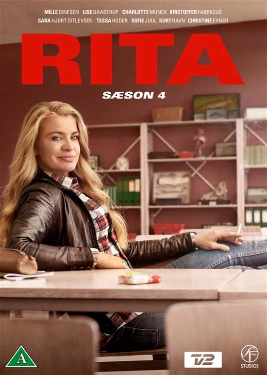 Cover for Rita  - Sæson 4 (DVD) (2021)