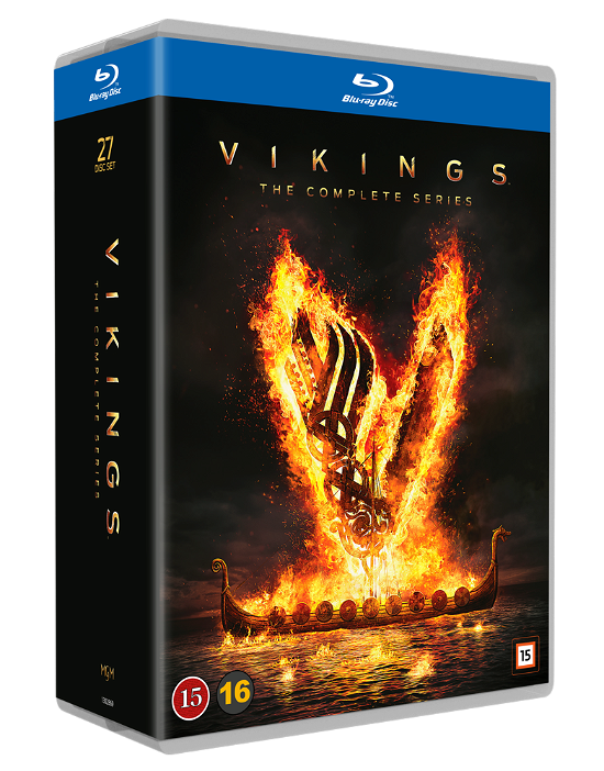 Cover for Vikings - The Complete Series (Blu-ray) (2022)
