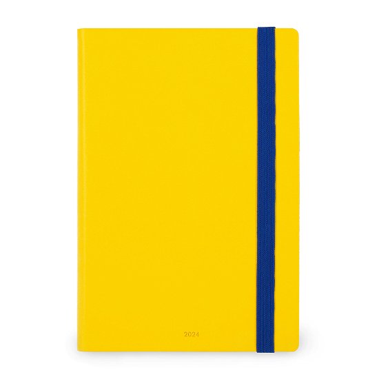 Cover for Legami · 12-month Diary - 2024 - Medium Daily Diary - Yellow (Paperback Book) (2023)