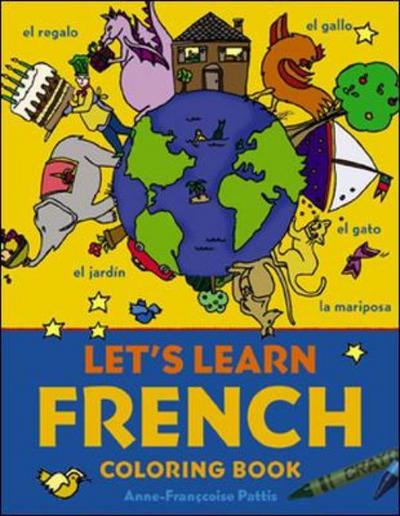 Cover for Anne-Francoise Pattis · Let's Learn French Coloring Book (Paperback Book) [New edition] (2003)