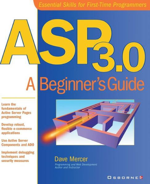 Cover for Dave Mercer · Asp 3.0: a Beginner's Guide (Pocketbok) (2000)