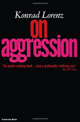 Cover for Konrad Lorenz · On Aggression (Harvest Book, Hb 291) (Paperback Book) (1974)