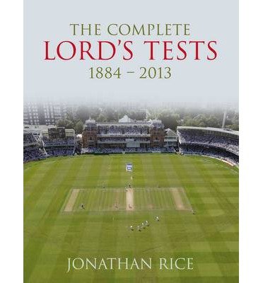 Cover for Jonathan Rice · Complete Lord's Tests (Gebundenes Buch) (2014)