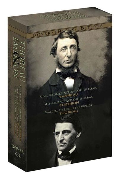 Thoreau and Emerson Boxed Set: Classic Works - Thrift Editions - Dover - Boeken - Dover Publications Inc. - 9780486807416 - 14 januari 2016