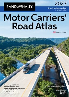 Rand McNally 2023 Motor Carriers' Road Atlas - Rand Mcnally - Bøger - RAND MCNALLY - 9780528026416 - 20. juni 2022