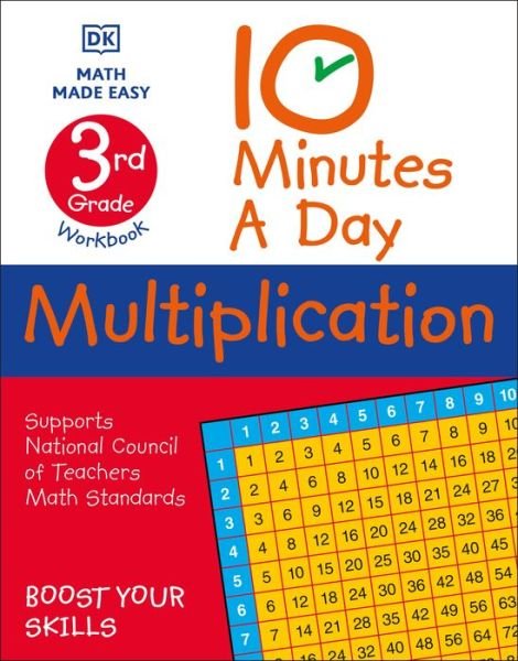 Cover for Carol Vorderman · 10 Minutes a Day Multiplication, 3rd Grade (Bog) (2020)