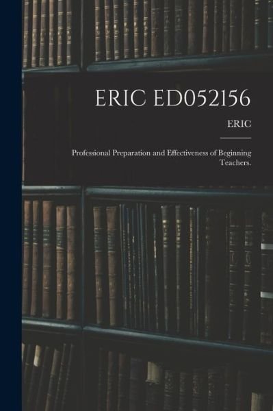 Cover for Eric · Eric Ed052156 (Paperback Bog) (2021)