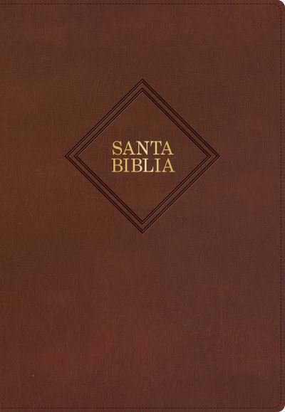 Cover for B&amp;H Español Editorial Staff · RVR 1960 Biblia Letra Súper Gigante Edición 2023 Marrón, Piel Fabricada, Con índice (Book) (2023)